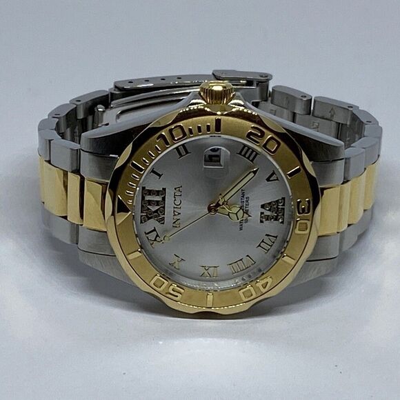 Invicta Pro Diver 12852 Women's Stainless Steel Analog Dial Quartz Watch NI12 - Picture 8 of 12